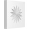 Ekena Millwork Standard Sedgwick Flower Rosette With Square Edge, 7"W x 7"H x 1"P ROSP070X070X100SDG09 - alternate 1
